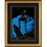 Joanna Sarapata, Ballerina in a blue dress, 2025