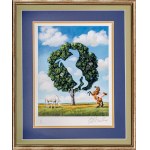 Rafal Olbinski, At the gallop across the steppes I of XX, 2025