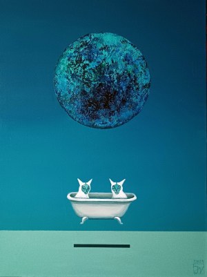 Jadwiga Wolska, In the bath space, 2025