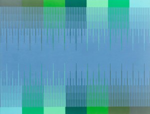 Richard Anuszkiewicz (1930, Erie, Pensylwania - 2020, Englewood), Dark Blue, 1975