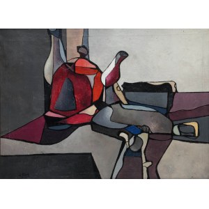 Zdzisław Stanek (1925-1996), Stillleben, 1956