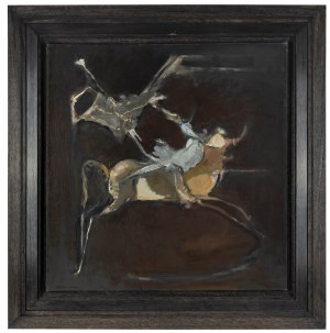 Alfred Aberdam (1894 Lwów - 1963 Paryż), Anioł śmierci i jeździec