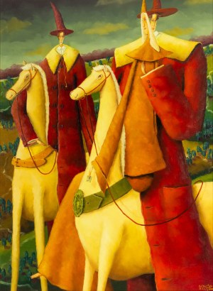 Leszek Sokół (ur. 1955), Kochankowie, 2018
