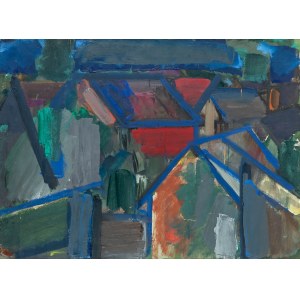 Wiesław Borowski (1935-1989), Chałupy, 1962