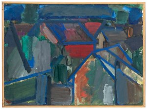 Wiesław Borowski (1935-1989), Chałupy, 1962