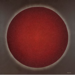 Magda Żak (geb. 1987), Kreis des Lichts: Rot, 2025