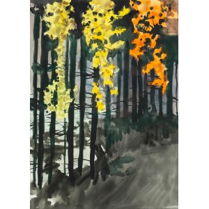 Ludwik Maciąg (1920 Krakau - 2007), Wald in Gulczewo, 2006