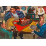 Jacek Pałucha (ur. 1966 Częstochowa), W restauracji, 1994