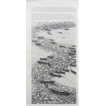 Gihachiro Okuyama (1907-1981), Hazebune. Fishing boats, Japan, 1960s.