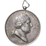 Louis XVIII (1814-1824). Medal for the Comice agricole de l