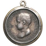 Henri V (1820-1883). Medallion, the Duke and Duchess of Berry, birth of Henri Duc de Bordeaux, by Gayrard 1820.