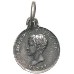Henri V (1820-1883). Medallion, Henri V, the Duchess of Berry and Mademoiselle d