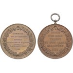 Henri V (1820-1883). Lot of 2 medals, Pierre-Antoine Berryer lawyer and deputy of Haute-Loire, by Barre 1833.