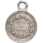 Henri V (1820-1883). Médaillette, Dieu le veut ND (1848-1852).