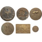 Set of 6 medals.