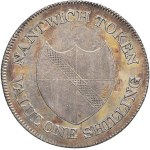 George III (1760-1820). Cheshire, shilling token, Nantwich 1811.