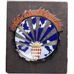 Rainier III (1949-2005). Plaque, 29th Monte Carlo ND car rally (1960).