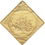 Gold medal, birth and baptism of Christ ND (19th c.).