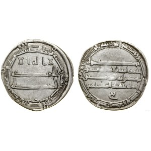 Abbasydzi, dirham, 182 AH, Madinat Balkh