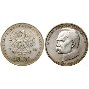 Poland, 50,000 zloty, 1988, Warsaw