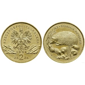 Poland, 2 zloty, 1996, Warsaw