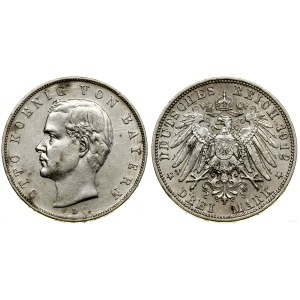 Deutschland, 3 Mark, 1912 D, München