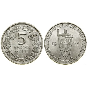 Germany, 5 marks, 1925 D, Munich