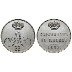 Russie, jeton de couronnement, 1856