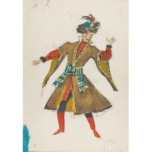 Jan Marcin SZANCER (1902-1973), Mazur - projekt kostiumu