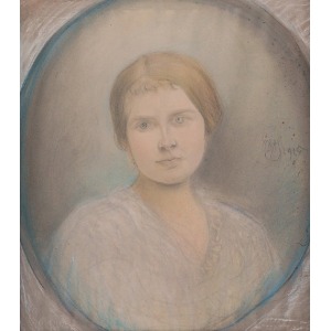 Michał ICHNOWSKI (1857-1915), La Bella Donna, 1915