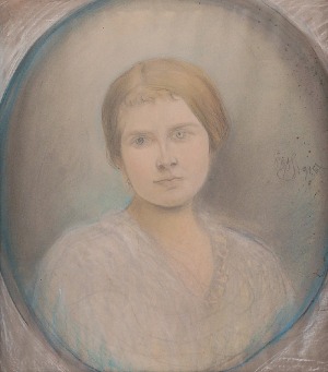 Michał ICHNOWSKI (1857-1915), La Bella Donna, 1915