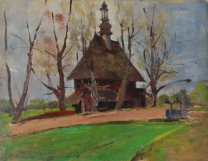 Stanisław DACZYŃSKI (1856 -?), Kościółek w Chabówce, 1929