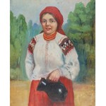 Józef ZAJĄC (1890-?), Wiejska dziewczyna z dzbanem