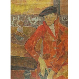 Malarz nieokreślony (XX w.), Autoportret artysty