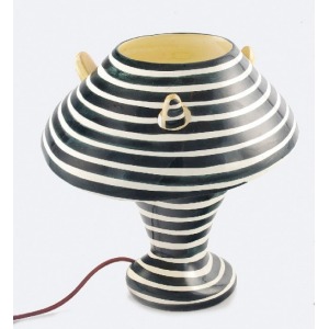 Lampa ceramiczna Rogata