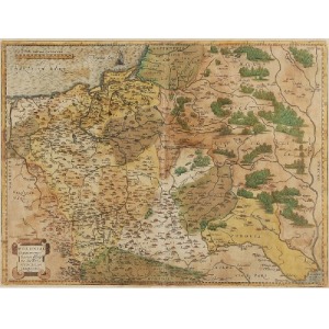 Wacław GRODECKI (ok. 1535 - 1591), Mapa Ziem Rzeczypospolitej Polskiej