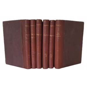 SIENKIEWICZ Henryk - TRILOGY of Writings. Jubilee edition. Volumes 1-6