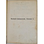 ŁUKASZEWSKI X., MOSBACH A. - SŁOWNIK NIEMIECKO-POLSKI I POLSKO-NIEMIECKI Wyd. 1906