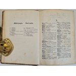 ŁUKASZEWSKI X., MOSBACH A. - SŁOWNIK NIEMIECKO-POLSKI I POLSKO-NIEMIECKI Wyd. 1906