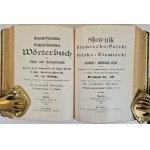 ŁUKASZEWSKI X., MOSBACH A. - SŁOWNIK NIEMIECKO-POLSKI I POLSKO-NIEMIECKI Wyd. 1906