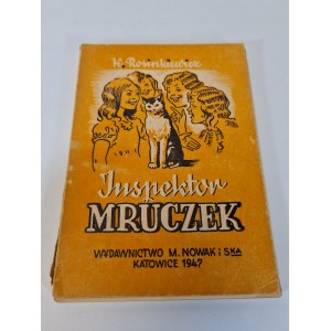 ROSINKIEWICZ Kazimierz - INSPECTOR MRUCZEK Illustrations KARA Wyd. 1947