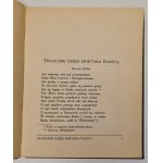 Marlowe Christopher - The Tragic History of Dr. Faustus. A tragedy. Translated from the English by Jan Kasprowicz. Lviv, 1908
