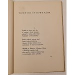 LESZCZYŃSKI EDWARD. Ballate e canzoni. Cracovia 1916