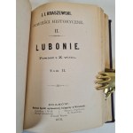 Kraszewski Jozef Ignacy - Lubonie Novel of the 10th century. T. I-II (1 vol.) Kraków 1876 Edition 1