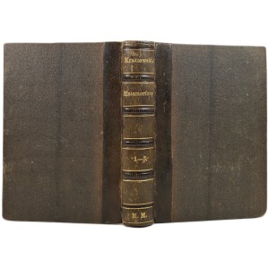 KRASZEWSKI J. I. - METAMORFOZY Tom I-III, wyd. 1874