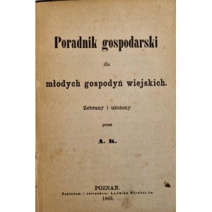 GUIDE POUR LES JEUNES MÉNAGES RURAUX Édition 1863
