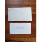 Tejchma Jozef - visit ticket Vice President of the Council of Ministers , Minister of Culture and Art