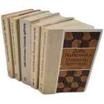 NAŁKOWSKA Zofia - DZIENNIKI Volume 1-4 in 5 vols. 1st Edition