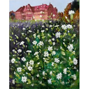 Agnieszka Niczke-Kamińska, Lepnica biała, view of the monastery 