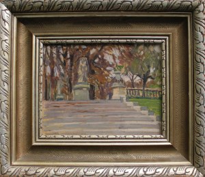 Stanisław Czajkowski, Paryż [Ogród Luksemburski], 1912